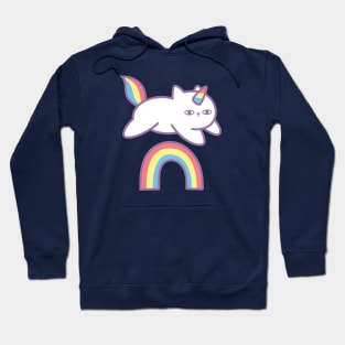 Poker Face Caticorn Hoodie